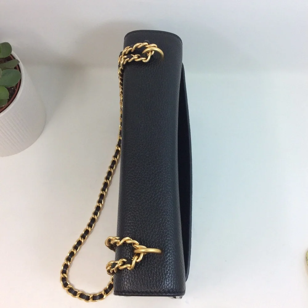 ✨Authentic Tory Burch Britten Adjustable Shoulder Bag Purse Crossbody Leather - Picture 6 of 16